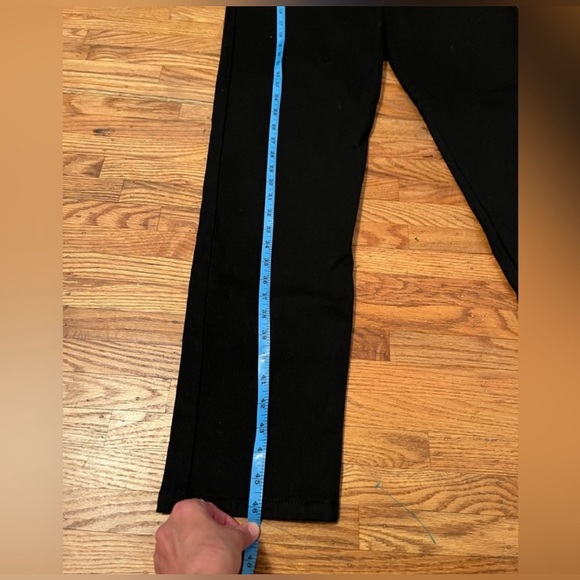 NWT Vintage Leigh Morgan Black Jeans- Size 12/ Large - Picture 9 of 10